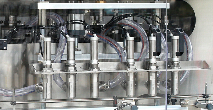 辣椒醬灌裝機細(xì)節(jié)圖